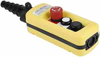 Interruttore Pulsante Per Paranco - Controllo Sollevamento Con Emergenza - Foto 4