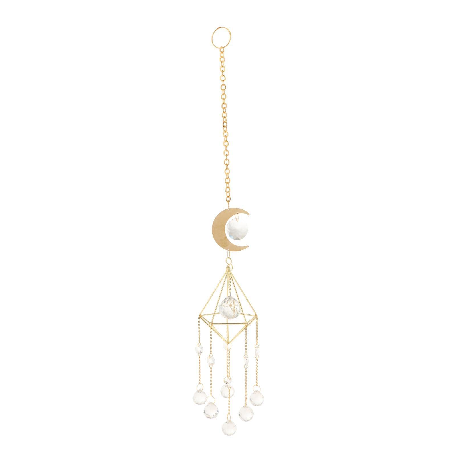 MERISHOPP Suncatcher Crystal Hanging Ornament Wind Chimes Home Decor Sphere Crystal-picture-34