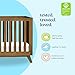 Davinci Otto 3-in-1 Convertible Baby Crib with Toddler Bed & Daybed Conversion, Durable & Easy to Assemble - GREENGUARD Gold Certified with 4 Adjustable Mattress Heights - Walnut