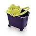 Produktbild Mery 0336.09 Mop Bucket with Wheels 14 Litre Capacity [Purple]