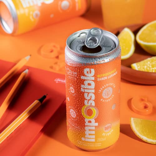 Refrigerante Impossible Laranja, Lata 260 ml