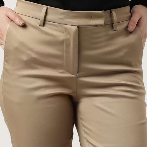 Image of Marks & Spencer Women's High Rise Slim Casual Pants