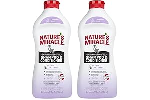 Nature's Miracle Skunk Odor Control Shampoo and Conditioner - Pack of 2