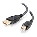 C2G 29144 USB Cable - Ultima USB 2.0 A to USB-B Cable, Black (16.4 Feet, 5 Meters)