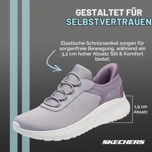 Skechers Bobs Squad Chaos-in Color Slip-in-Sneaker für Damen, Lav, 41 EU – Ansicht 2