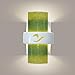 ReFusion South Beach 1 Light Wall Sconce Finish: White Gloss and Lime