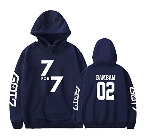 Xkpopfans GOT7 Hoodie Sweatshirt Concert Support Pullover Mark Jackson Bambam JB Jacket