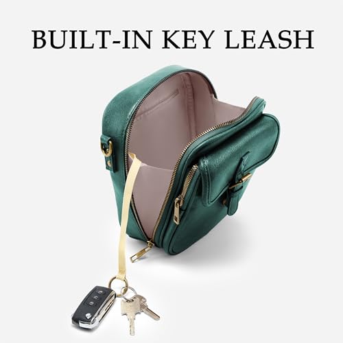 Image of Small Crossbody Bag for Women with Card Slots Vegan Leather Messenger Bag Men Wallet, Cross Body Anti-theft Shoulder Purse