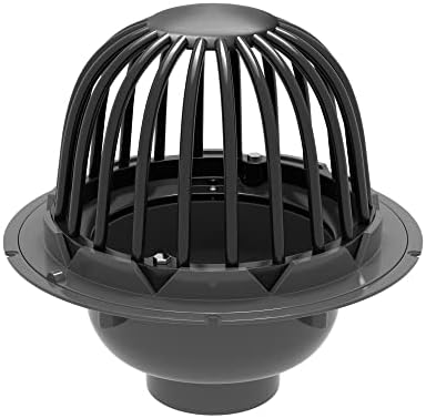 PROFLO PF42851 4" PVC Roof Drain with Cast Iron Dome - N/A