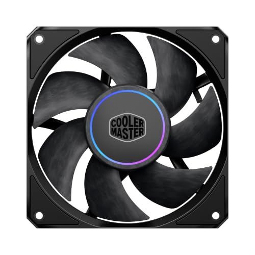 Image of Cooler Master MasterFan M120 Case Fan, High Static Pressure, LCP Blades