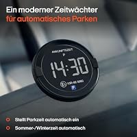 OOONO P-DISC NO2 - Elektronische Parkscheibe mit Zulassung fürs Auto - Automatische Digitale Parkscheibe Elektrisch mit Zulassung vom KBA nach StVO - Elektrische Parkuhr Auto zugelassen – Ansicht 2