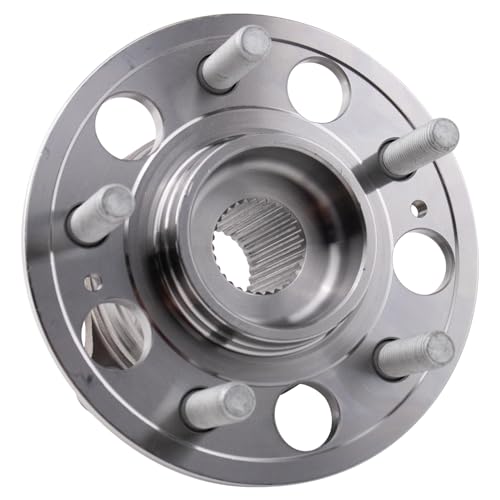 Image of TRQ Left and Right Wheel Bearing and Hub Assembly Set 2 Piece Compatible with 2019-2022 Genesis G70 2019-2022 G70 AWD 2018-2019 Kia Stinger 2018-2019 Stinger AWD