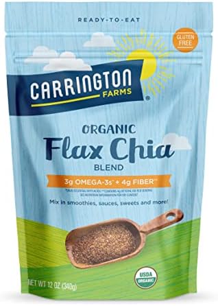 Carrington Farms Flax Chia Blend, Gluten Free, USDA Organic, 12 Ounce