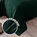 Exclusivo Mezcla Fleece Throw XL Blanket for Couch, Sofa, Super Soft and Warm Forest Green Blankets, All Season, Cozy, Plush, Lightweight, 50x70 Inches