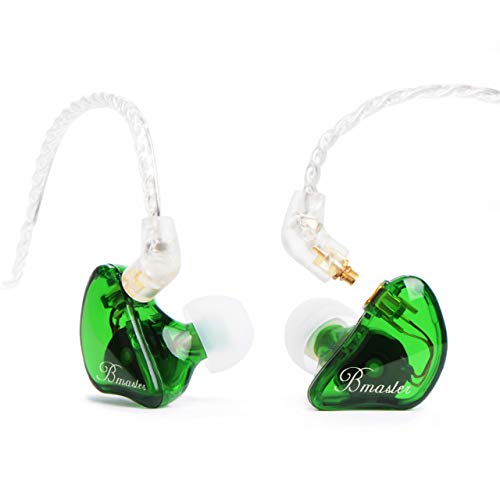 in Ear Monitor, Noise-Isolating for Stage Recording, BASN Bmaster Monitor Earbuds with Triple