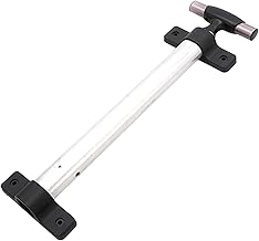 Travel Accessories with Telescopic Luggage Handle Compact Spare Parts Portable Luggage Handle Luggage Drag Rod for Suitcase, white and black