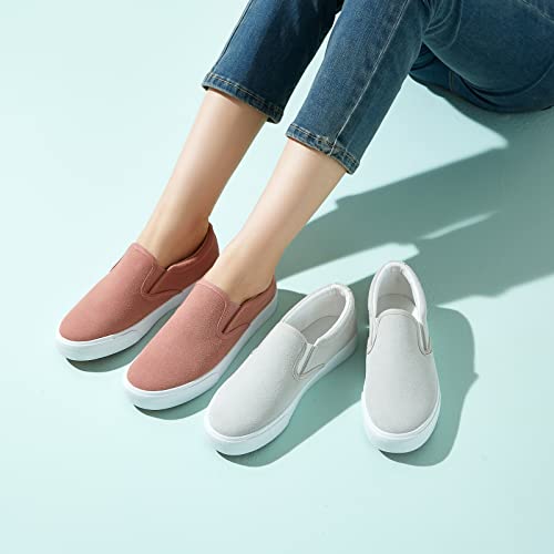 Hash Bubbie Women'S Slip On Shoes Canvas Sneakers Loafers Non Slip Shoes Low Top Casual Shoes thumb #3