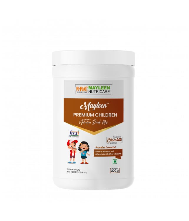 Mayleen Nutricare Premium Children Nutrition Chocolate Flavour, 200g-image-1