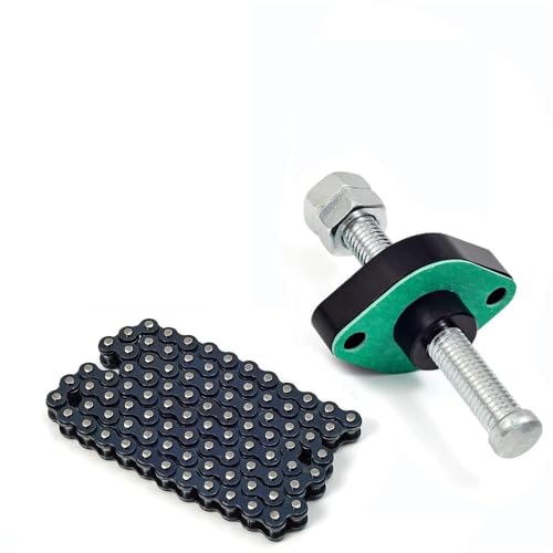Cadena de distribución de leva 90L y tensor manual apto para Moto-4 W 350 R 350
