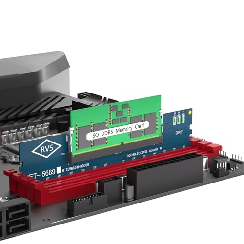 Adaptateur SO DDR5 vers DDR5-U DIMM avec 600 slots de contact pour analyse