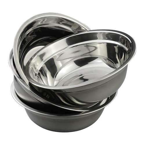 Set de 4 Tazones de Acero Inoxidable Morcte 2 Quart miniatura 1