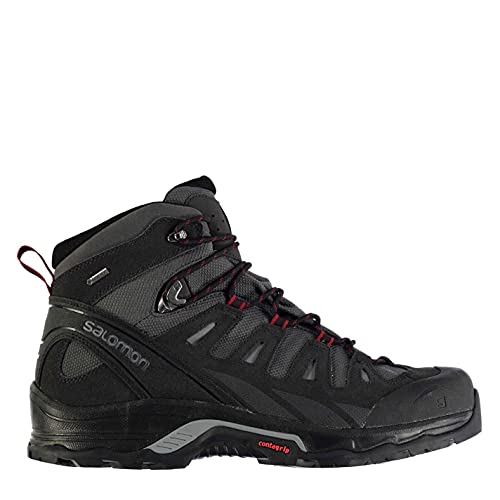 Salomon Men's Quest Prime Gore Tex High Hiking Shoes, Phantom Black Quiet Shade, 10 UK