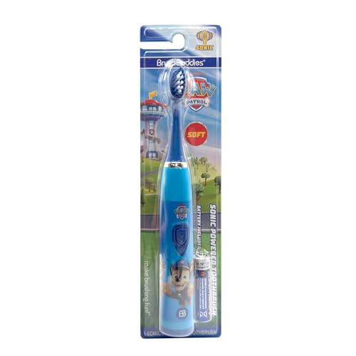 Brush Buddies Paw Patrol, spazzolino sonico per bambini, spazzolino da denti per bambini dai 4 anni in su