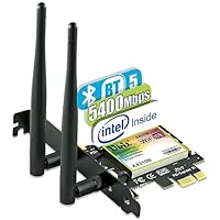 Scheda WiFi 6 PCIe AX200 - Bluetooth 5.2, AX3000 Dual-Band, 6dBi Antenne, Per PC Desktop, Supporta Windows/Linux - Foto 7