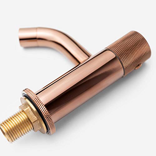 Torneira Baixa de Água Fria para Banheiro (Murat Rosé Gold)