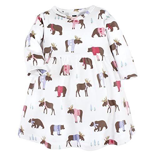 Image of Hudson Baby Girl's Cotton Dresses