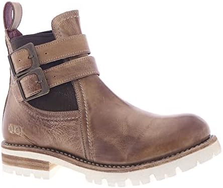 Bed|Stu Ginger Leather Platform Chelsea Ankle Boot (Tan Rustic, 8.5) | Image 3