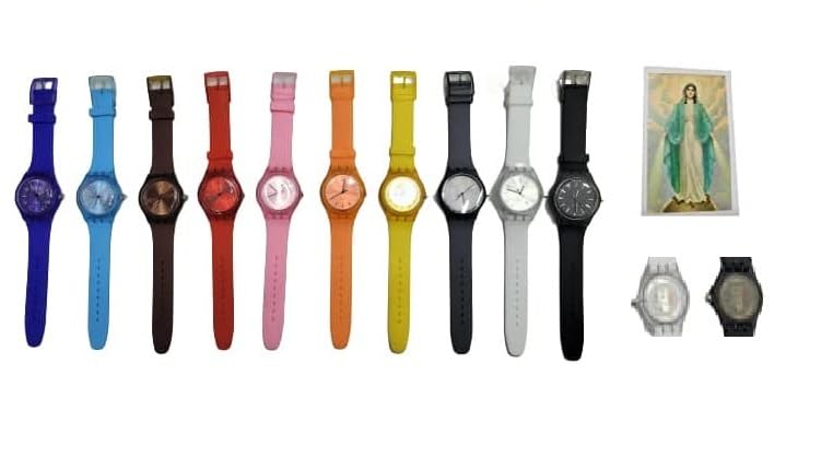 Montre milieu pénitentiaire plastique transparent pour rassurer les proches et détenus