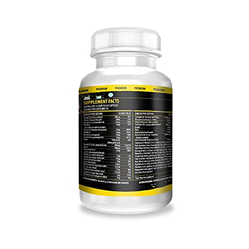 Actif Intestine Mega Support With 30+ Advanced Factors, Deep Cleanse And Repair, 100% Vegan Non-Synthetic Non-Gmo Formula - Made In The Usa, 60 Count #TOP2