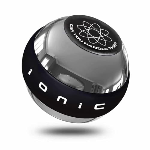 RPM Power Ionic Diablo Autostart Classic - Pelota metálica de muñeca para Fuerza de Agarre, Rendimiento Deportivo y rehabilitación de Lesiones (Ionic Autostart Classic)