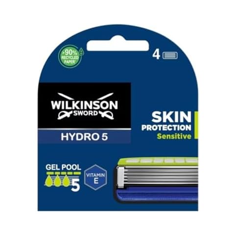 Wilkinson Sword Hydro 5 Sensitive Razor Blades Cover