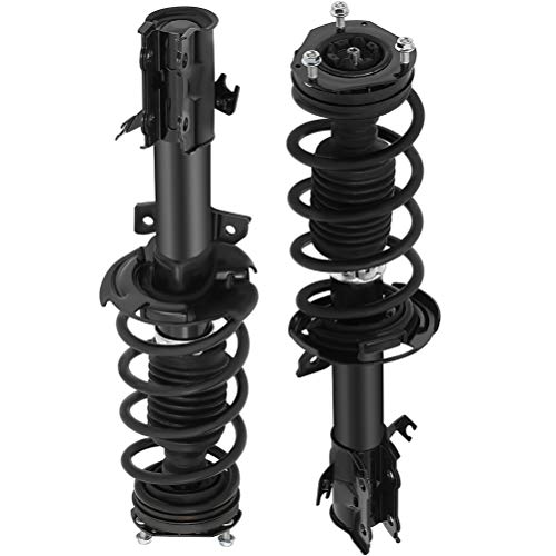 Cciyu Complete Struts Shock Absorbers Fits For 2014 2015 For Ford Fiesta 172786 172785 Quick Struts Assembly Front Pair Struts #TOP7