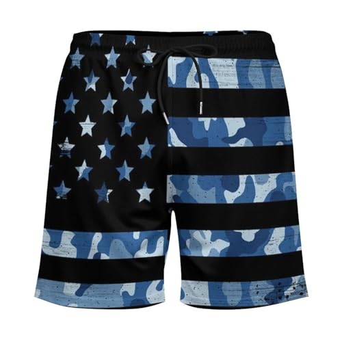 Men Big & Tall Swim Trunks Half Pants Essentials Sportwear with Pockets4