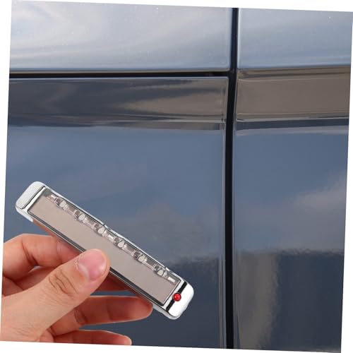 Lámpara led solar de coche para evitar accidentes al abrir puertas 4