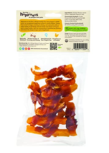 Pet 'N Shape Chik 'N Sweet Potato - All Natural Dog Treats, Chicken, 4 Oz, 11204 #TOP2