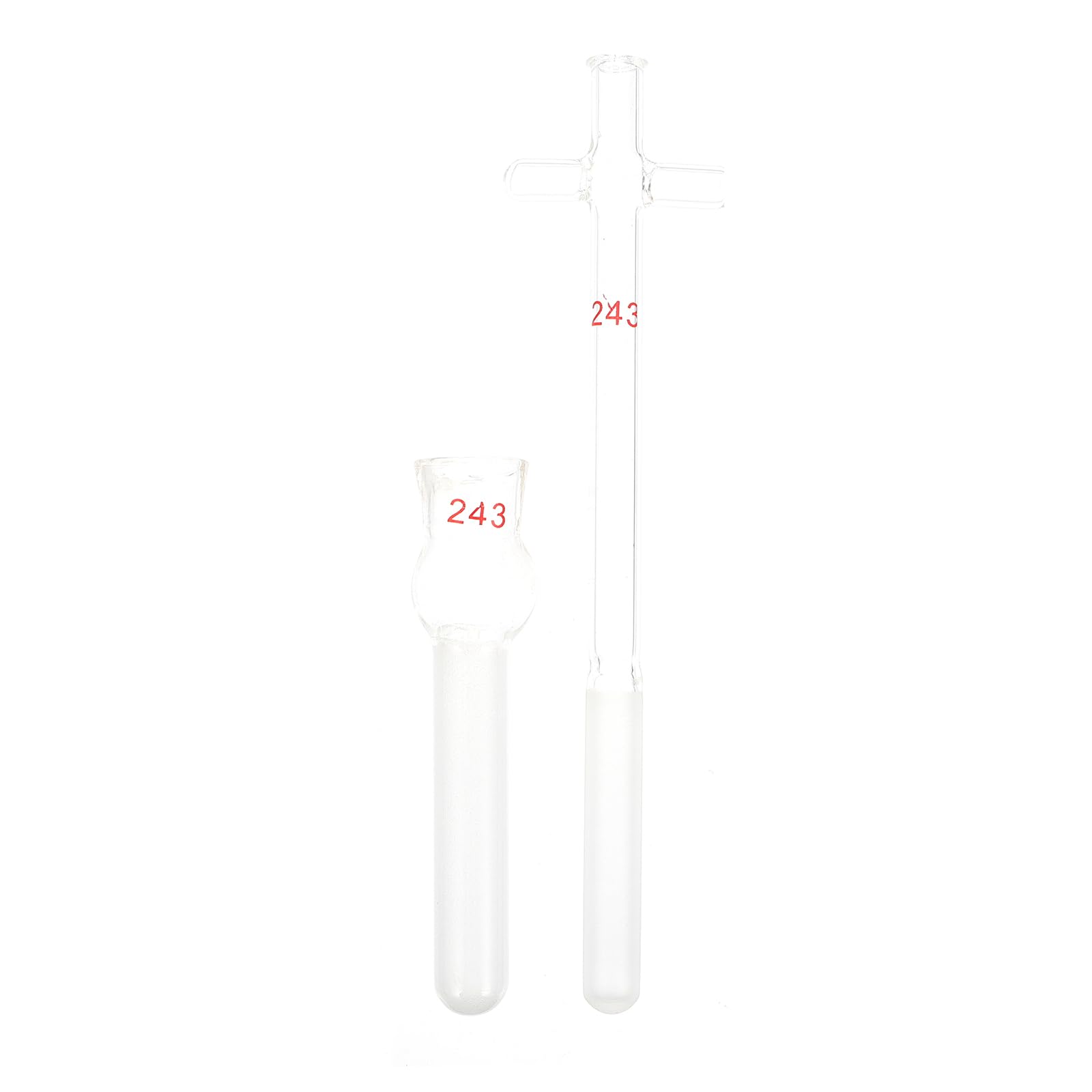 VILLCASE 2 ML Glass Tissue, Cell with Pestle Glass Cell Tissue Homogenizer Tube for Labs Science Class