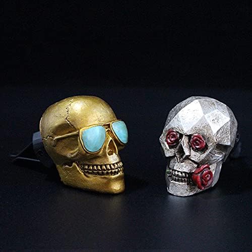 Fathers Day Skull Gifts from Daughter Son, Hippie Car Decor for Women Men Teens, Cool Things for Automotive Truck Vent Accessories, New Car Smell Air Fresheners Gothic Decorations Horror Witchy Gifts