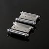 Double Action Spring Hinge,2Pcs 3Inch Stainless Steel Self Closing Sprung Hinges with Screws for Saloon Cafe Door Swing Door