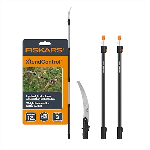 Fiskars 3-12 Ft XtendControl Extendable Modular Pole Saw & Tree Trimmer - image 1