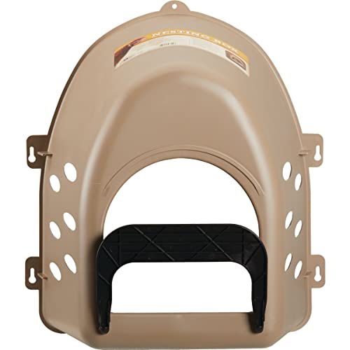 Farm Innovators Plastic Nesting Box with Perch