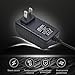 Replacement for Mini Educator E Collar Charger, Dual Lead Charger Compatible with Educator 300, 400 Series, RX, FOB and BP-504 Dog Training Collar Power Adapter Supply Cord