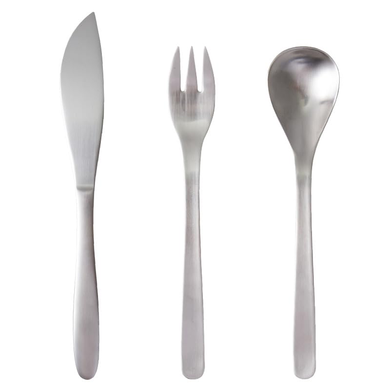 Set Cubiertos Cocina 18 Piezas Acero Inox