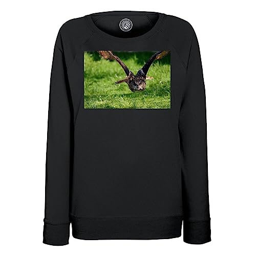 Sweatshirt Femme Chouette Idéal pour Balades en Nature et Détente