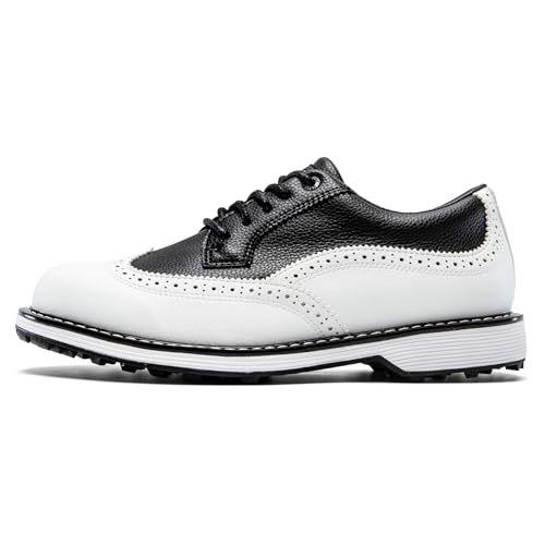 Image of UOFEIY Men's Spikeless Golf Shoes, Lightweight Sneakers