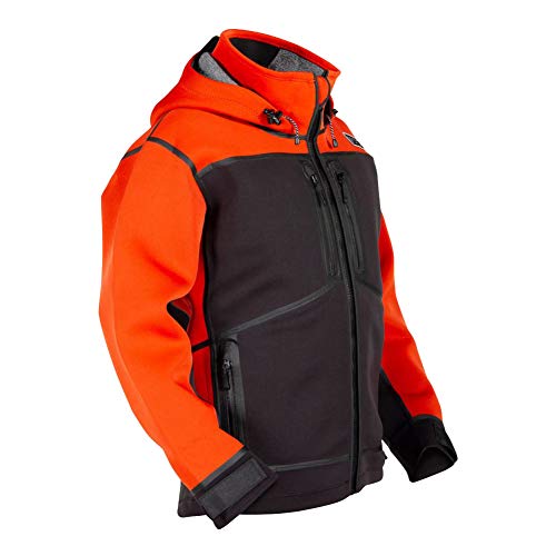 Men's Strykr Neoprene Waterproof Windproof Fleece Interior Insulated Fishing Jacket2