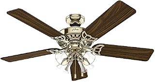 Hunter Fan Company 53066 Studio Series 52-Inch Ceiling Fan Finish with Five Walnut/Medium